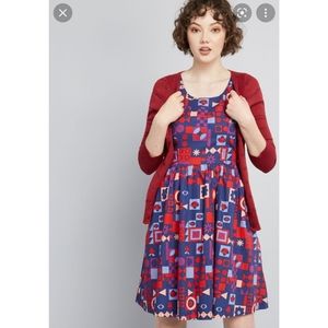 Modcloth optimistic effect dress
